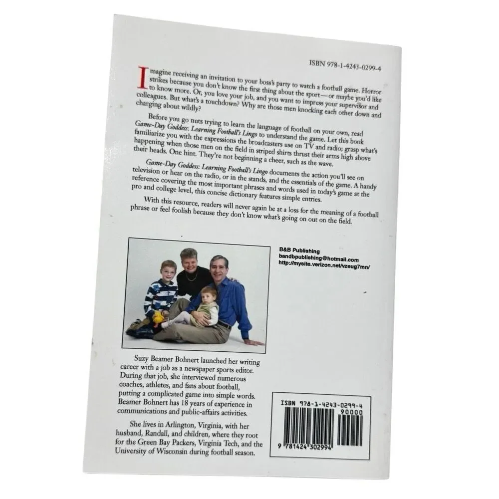 GAME-DAY GODDESS: LEARNING FOOTBALL'S LINGO (GAME-DAY By Suzy Beamer Bohnert PB
